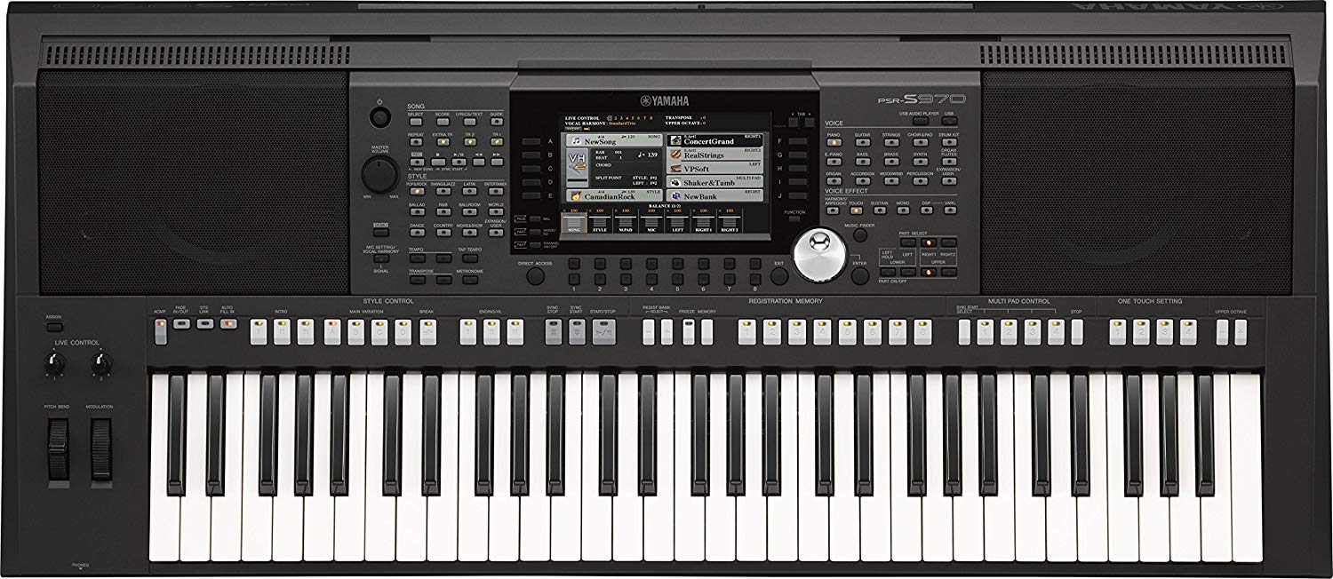 Yamaha KeyBoard PSR S970 61-Key Arranger Workstation 1 Yamaha KeyBoard PSR S970 61-Key Arranger Workstation